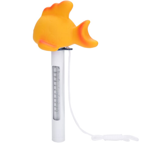Thermomètre Flottant de Piscine avec Cordon - Accessoire de Piscine Thermomètre Flottant Poisson Rond -AUTRES (1/5)