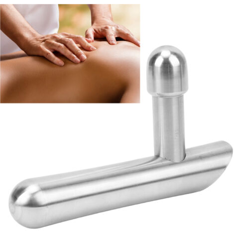 Outil de Massage en Acier Inoxydable Tige de Massage T-AUTRES