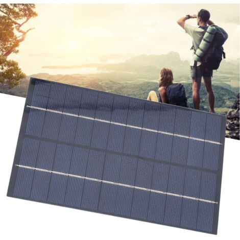 Panneau Solaire Polycristallin 4.2W 9V 200x130mm Laminate PET (1/5)