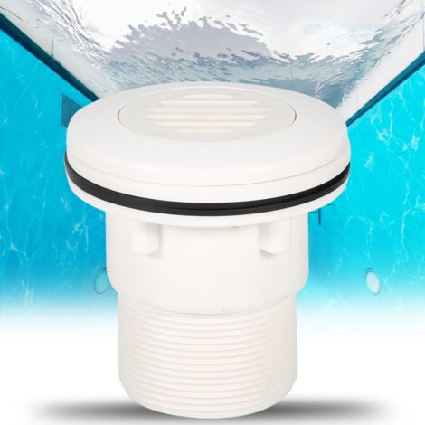 Accessoires de Piscine Buse d'Aspiration pour Liner avec Couvercle en Grille