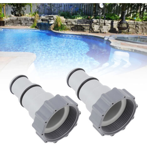 Accessoires de Piscine 2 Pièces par Paquet Adaptateurs de Tuyau Remplacement Colliers G2 Filetage pour Pompe (1/5)