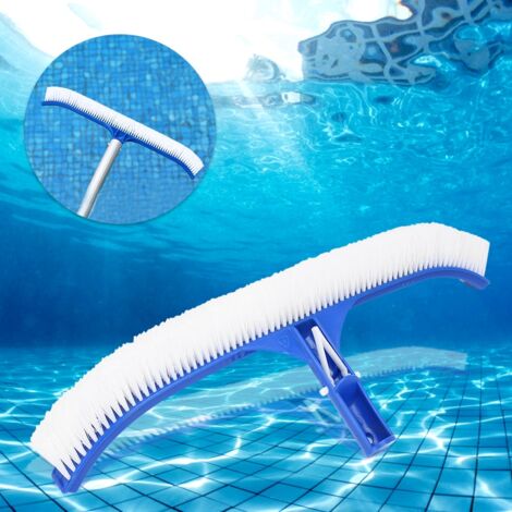 Brosse de Nettoyage pour Piscine 18 Pouces - Outil de Nettoyage de Fond et Parois, Accessoire de Piscine en Caoutchouc-AUTRES (1/5)