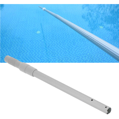 Accessoires de Nettoyage Piscine 2 en 1 Brosse Aspirante et Filet de Récupération Télescopique Extensible jusqu'à 1 Mètre