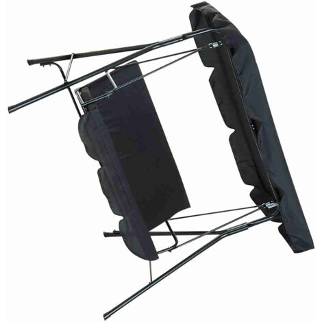 Housse de Protection pour Balançoire de Jardin Étanche Anti-Poussière Pare-Soleil Modèles Anciens et Nouveaux Inclus Noir-AUTRES (1/5)
