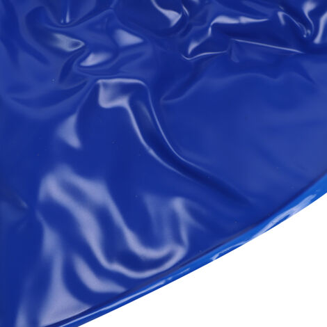 Fauteuil Flottant Gonflable pour Piscine, Lit Flottant Universel pour Adultes et Enfants, Coussin de Plage Bleu (1/5)