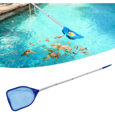 Filet de Nettoyage de Piscine avec 5 Tiges Démontables pour Feuilles et Débris (1/5)