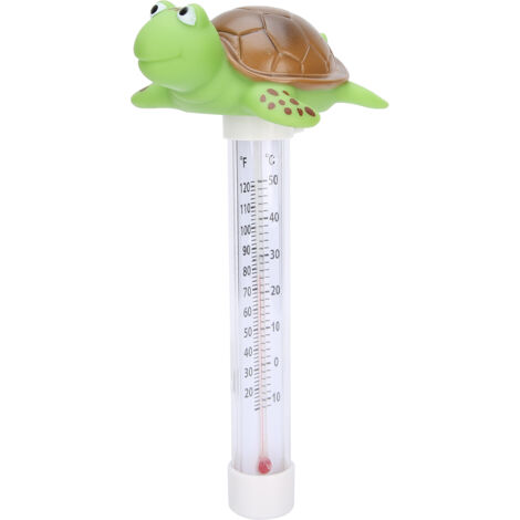 Thermomètre de Piscine Flottant avec Corde, Idéal pour Piscines et Étangs, Résistant aux Chocs (1/5)
