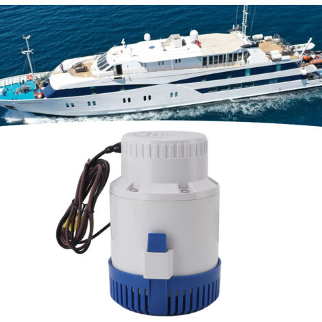 Pompe Électrique Automatique pour Piscine Spa Bassin Grande Capacité Pompe de Cale Submersible DC 4000GPH 12V-AUTRES