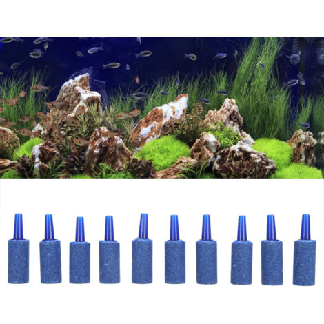 Accessoires Aquarium Pompe à Air avec Pierres Diffuseuses Haute Capacité et Formes Variées - Bandes de Bulles Disponibles - Vente par 10 Unités - Emballage en Film à Bulles Sur Demande-AUTRES (1/5)