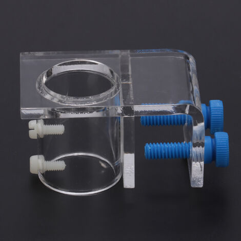 Support de Fixation pour Tuyau d'Aquarium en Acrylique Flexible Monotube Couleur Aléatoire (1/5)