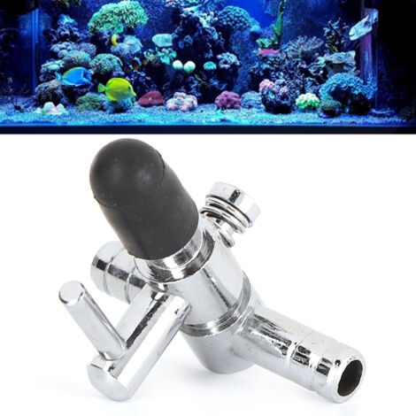 Distributeur de Tubulure en Acier Inoxydable pour Aquarium Régulateur d'Air Ajustable pour Pompe à Oxygène (1/5)