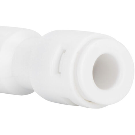 Raccord Rapide en Plastique avec clapet Anti-retour pour Conduites d'Eau et d'Air