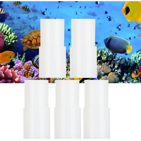 Adaptateurs en Caoutchouc pour Tuyaux d'Aquarium - Lot de 5 Pièces Taille Grande-AUTRES (1/5)