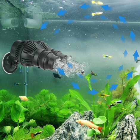 Pompe à Vagues pour Aquarium RS-208A Petite Pompe à Courant pour Aquariophilie (1/2)