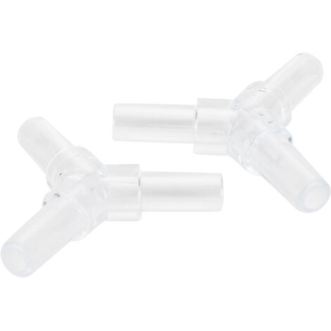 Raccords de Tuyau d'Air pour Aquarium - Lot de 30 Connecteurs Cristal 4MM Angle Droit, Té et Quadruple-AUTRES (1/5)