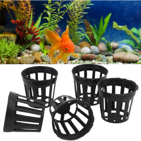 Bacs de Culture pour Plantes Aquatiques - Lot de 10 Petits Bacs en Plastique pour la Propagation et la Cultivation des Plantes d'Aquarium - Idéal pour l'Aménagement Paysager Sous-Marin-AUTRES (1/5)