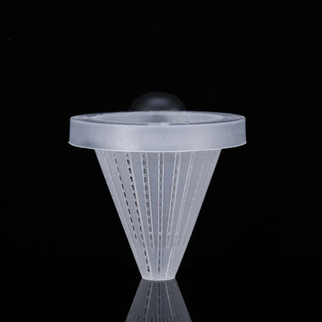 Verre à Versoir pour Aquarium Blanc Diamètre 7cm Hauteur 6.5cm (1/5)