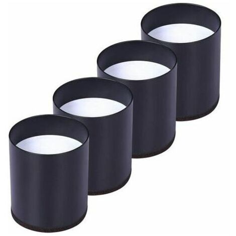 Lot 4 rehausseurs acier carbone (5cm), charge 4500kg, pour meubles, gain de place (1/4)