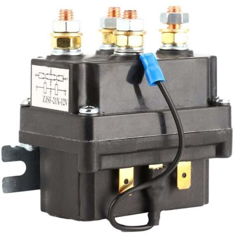 Relais de contacteur 12V 250A pour treuils 3000-5000 lb VTT/VUS (1/3)