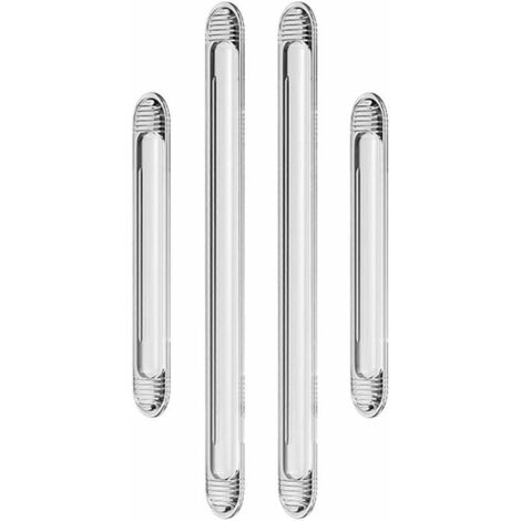 Bandes de protection auto-adhésives pour portières - Lot de 4 - Transparentes - Anti-rayures et chocs (1/4)