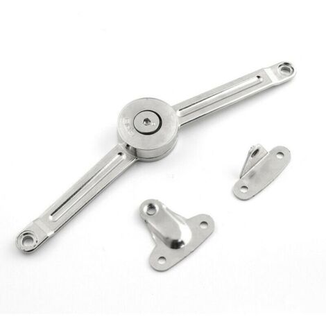 Charnière de levage Stay Lift pour meubles, portes et armoires, qualité allemande, finition chromée (1/4)