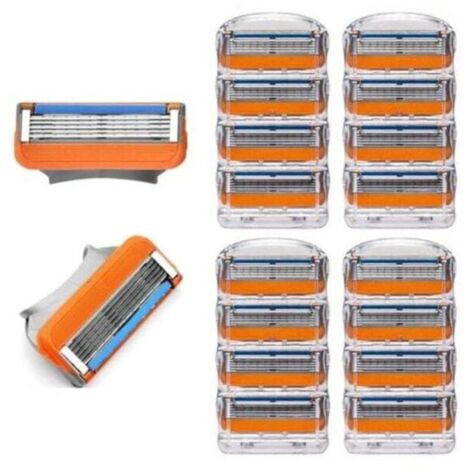 Pack de 16 Rasoirs pour Hommes avec Lames Compatibles Fusion 5 DEBUNS-Produit compatible (1/4)