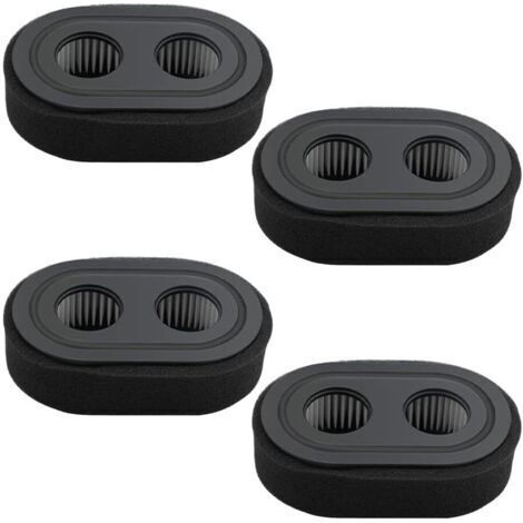 Lot de 4 Filtres pour Tondeuse, Compatible avec les Réf. 593260 et 798452, Optimise la Performance du Moteur (1/5)