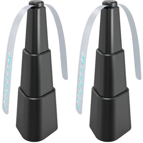Ventilateurs anti-mouches, lot de 4, protection sans douleur, idéal pour repas, pique-niques et intérieur (1/3)