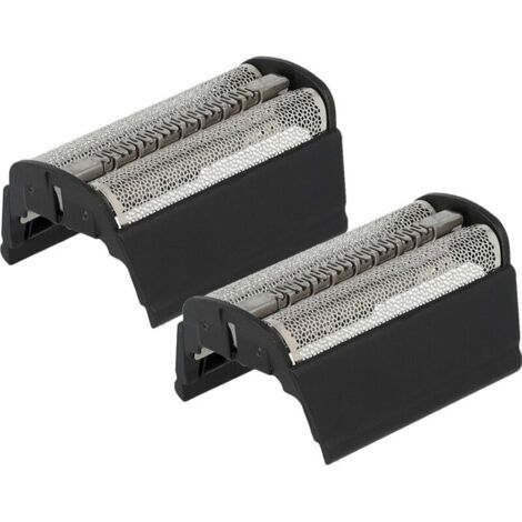 Film Protecteur Double x2 Remplacement pour Rasoir Électrique, Cadre Inclus, Noir-Produit compatible (1/4)