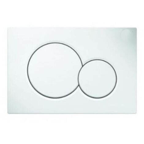 Plaque de commande  Sigma01 blanche - 115.770.11.5-Produit compatible