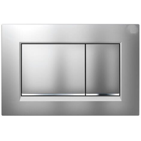 Plaque de commande double  Sigma30, finition chrome mat (115.883.JQ.1)-Produit compatible