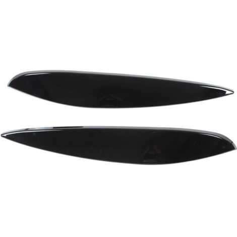 Phares ABS de rechange, 2 pièces, pour Smart 453 Fortwo Forfour 2015-2020, Noir brillant (1/4)