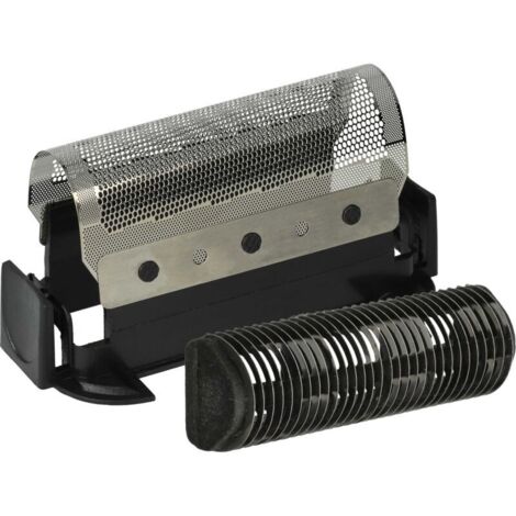 Kit de rechange 2x vhbw pour rasoirs Braun, comprenant lame et bloc de couteaux, noir/argent-Produit compatible (1/4)
