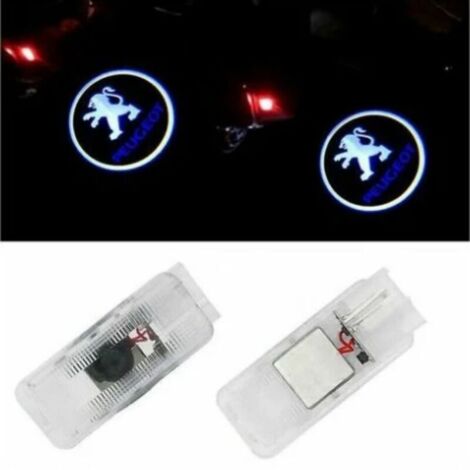 Lumières de Bienvenue LED pour Peugeot 307/407/508/408/406/607/806 - Projecteurs Laser 2 Pièces (1/4)