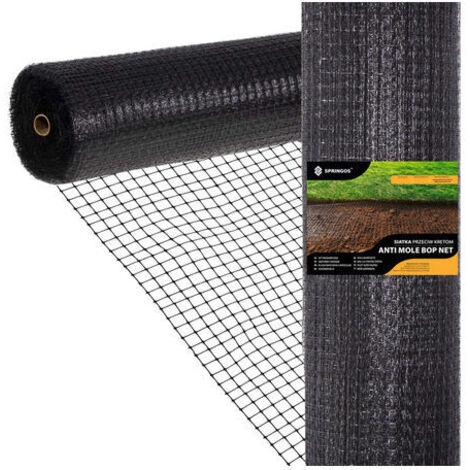 Clôture anti-taupes 2x50 m, filet 45g/m2 pour jardins et pelouses (1/5)
