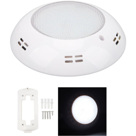 Lumières de Piscine LED 18W AC12V Étanches IP68 Anti-Pression en ABS PC pour Piscines Lumière Blanche-KZQ (1/5)