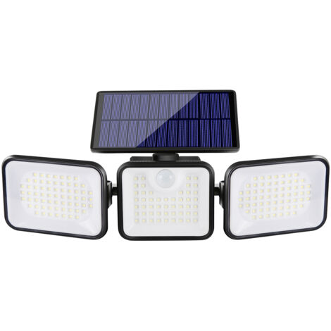 Éclairage Solaire Capteur Murale Extérieur Étanche pour Jardin et Maison Lumière Automatique - KZQ (1/5)
