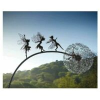 KZQ – Statue de jardin en métal 120cm – Traitement antirouille – Décoration extérieure résistante aux intempéries – Design réaliste