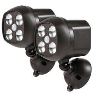 Détecteur de mouvement pour éclairage extérieur à LED Détecteur sans fil pour projecteur étanche