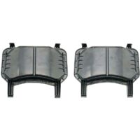 Paire Voiture Phare Avant Lampe Bouchon Anti-Poussière Couvercle Coque Pour Mondeo Mk4 2008 2009 2010 2011 2012 2013 Poussière
