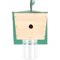 Piège à Abeilles et Guêpes Écologique pour Intérieur et Extérieur - Vert -KZQ