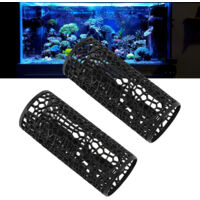 2 Tunnel Jouet pour Poissons Décors Aquarium Accessoires de Jeu pour Combattants-AUTRES