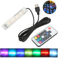 Télécommande à Distance pour Lampe de Mini Aquarium Rectangulaire en Briques - Contrôle à Travers les Murs - Fournie sans Piles - Câble Noir - AUTRES