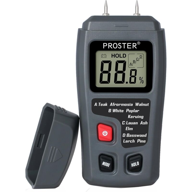 ROM Mètre D'Humidité Du Bois Humidimètre Numérique, Testeur D'Humidité