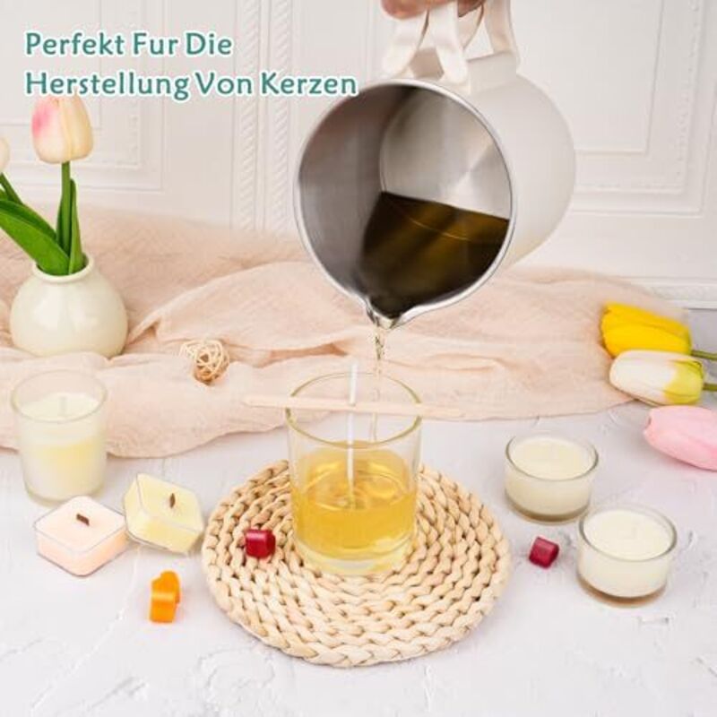 Fondoir Cire Bougie Electrique, 1l Fondeur De Cire Bougie