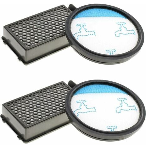 2x Kit de filtres pour aspirateur Rowenta Compact Power Cyclonic comme RO3731EA, RO3724EA, RO3753EA, RO3786EA, RO3798EA, RO3718EA, RP3721EA, filtres tels que ZR005901 (1/5)