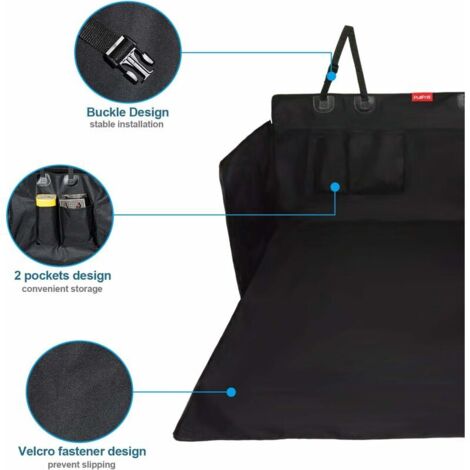 Housse Protection Coffre Pour Toyota CHR EV 2020-2025 - Tapis Imperméable Antidérapant - Pour Chien - Nettoyage Facile