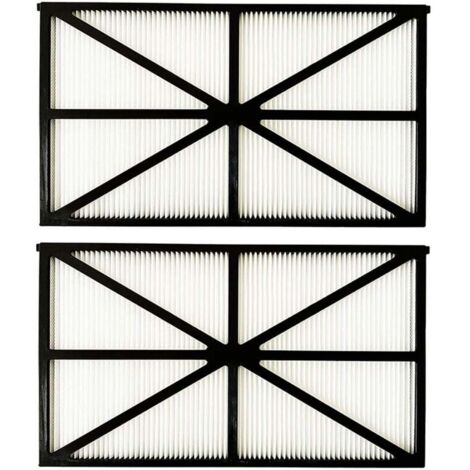 [JAMAIS UTILISÉ] Lot de 4 Panneaux Filtres pour Robot Tiger Shark - RCX70101PAK2 - Noir (1/4)