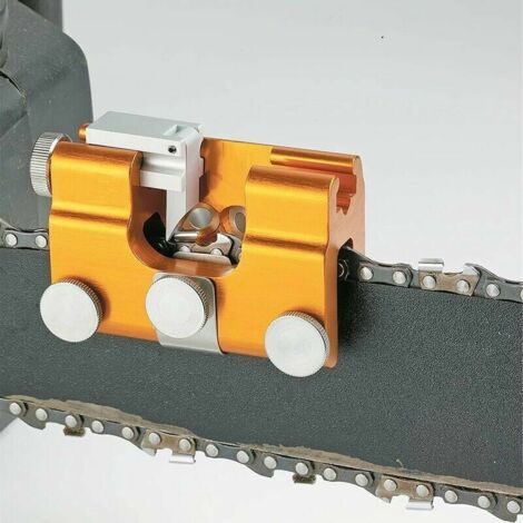 Affûteur De Chaîne De Tronçonneuse LGWG – Kit Rapide Et Précis Pour Toutes Tronçonneuses Électriques Et Thermiques – 2 Pièces
