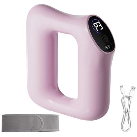 Anneau de Fascia Électrique pour Corps Entier, Masseur Ergonomique Chauffant pour Relaxation Musculaire, Dispositif Léger de Massage des Fascia pour Corps Entier pour Athlètes, Femmes etc, rose